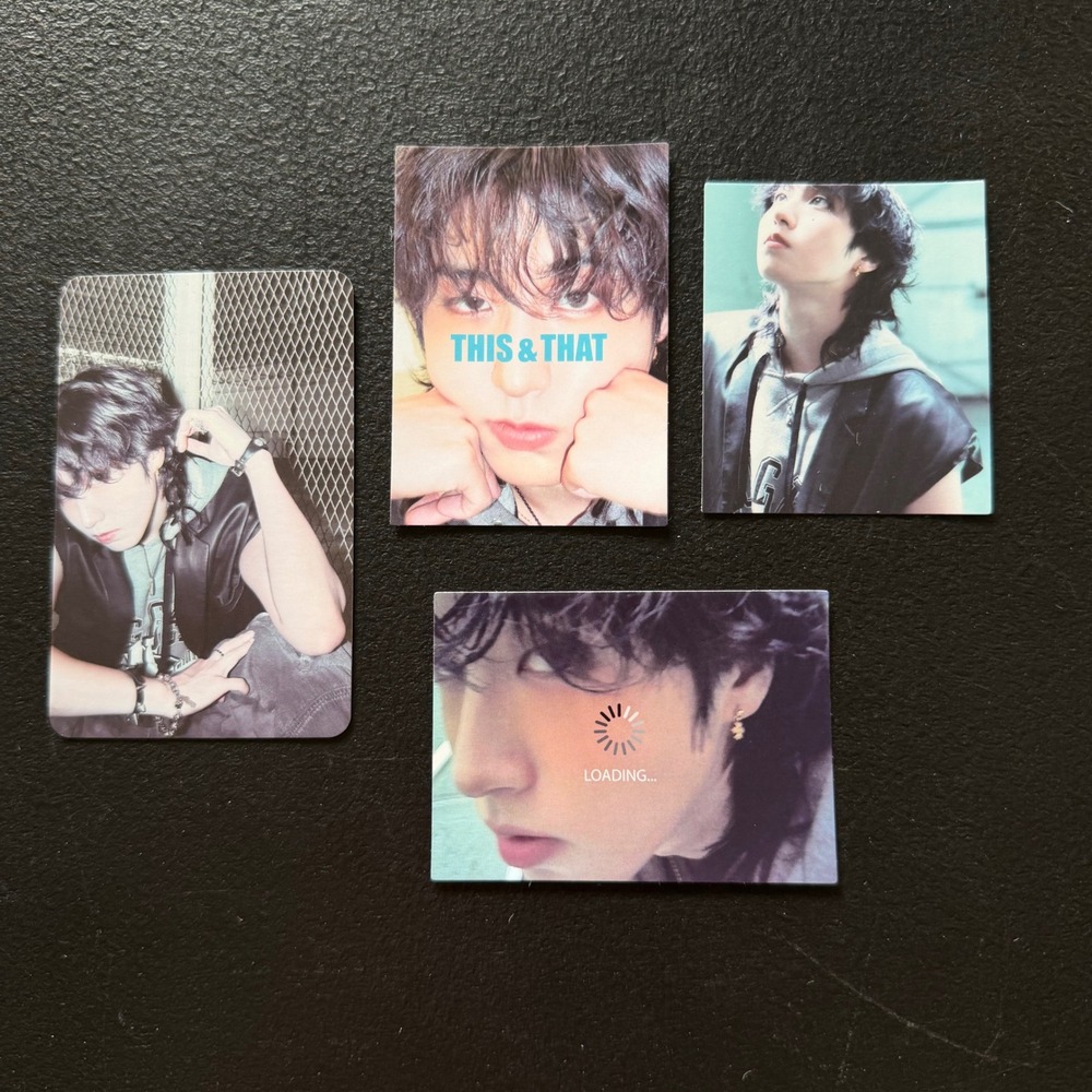 STRAY KIDS HAN JI SUNG This & That Photocard & Sticker Set